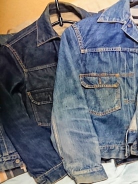 「アイテム（デニムジャケット）」を使った、masterknさん（メンズ・173cm）の夏コーディネート