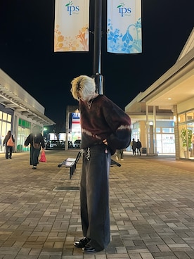 「アイテム（ローファー）」を使った、ko-kiさん（メンズ・175cm・10代）の秋コーディネート