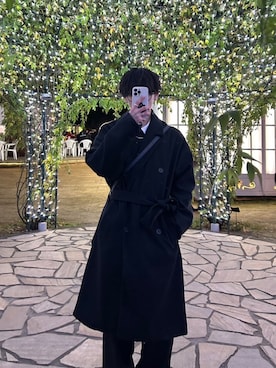 「アイテム（ニット/セーター）」を使った、ko-kiさん（メンズ・175cm・10代）の冬コーディネート