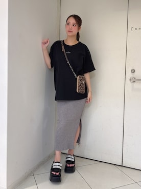 「GYDA（ジェイダ）のアイテム」を使った、koharuさん（レディース・161cm）の夏コーディネート