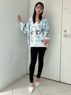「アイテム（その他トップス）」を使った、koharuさん（レディース・161cm）の冬コーディネート
