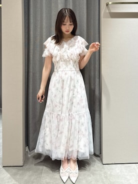 「dazzlin（ダズリン）のアイテム」を使った、mayuさん（レディース・149cm）の春コーディネート