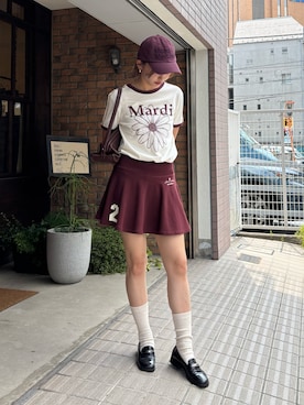 「アイテム（ソックス/靴下）」を使った、Mardi_Daikanyamaさん（レディース・162cm）の夏コーディネート