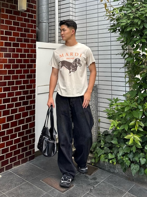 【正規品新品】FREE SIZE マルディメクルディ リンガーTシャツ Mardi Mercredi】☆関税込☆リンガーTシャツフラワーマルディ