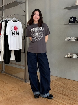 「Mardi Mercredi（マルディメクルディ）のアイテム」を使った、Mardi_Daikanyamaさん（レディース・167cm）の春コーディネート