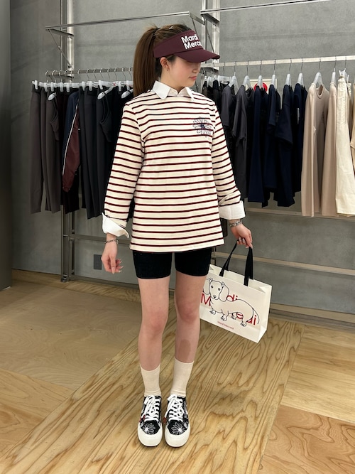 セール】TSHIRT LONG SLEEVE STRIPE（Tシャツ/カットソー）｜Mardi