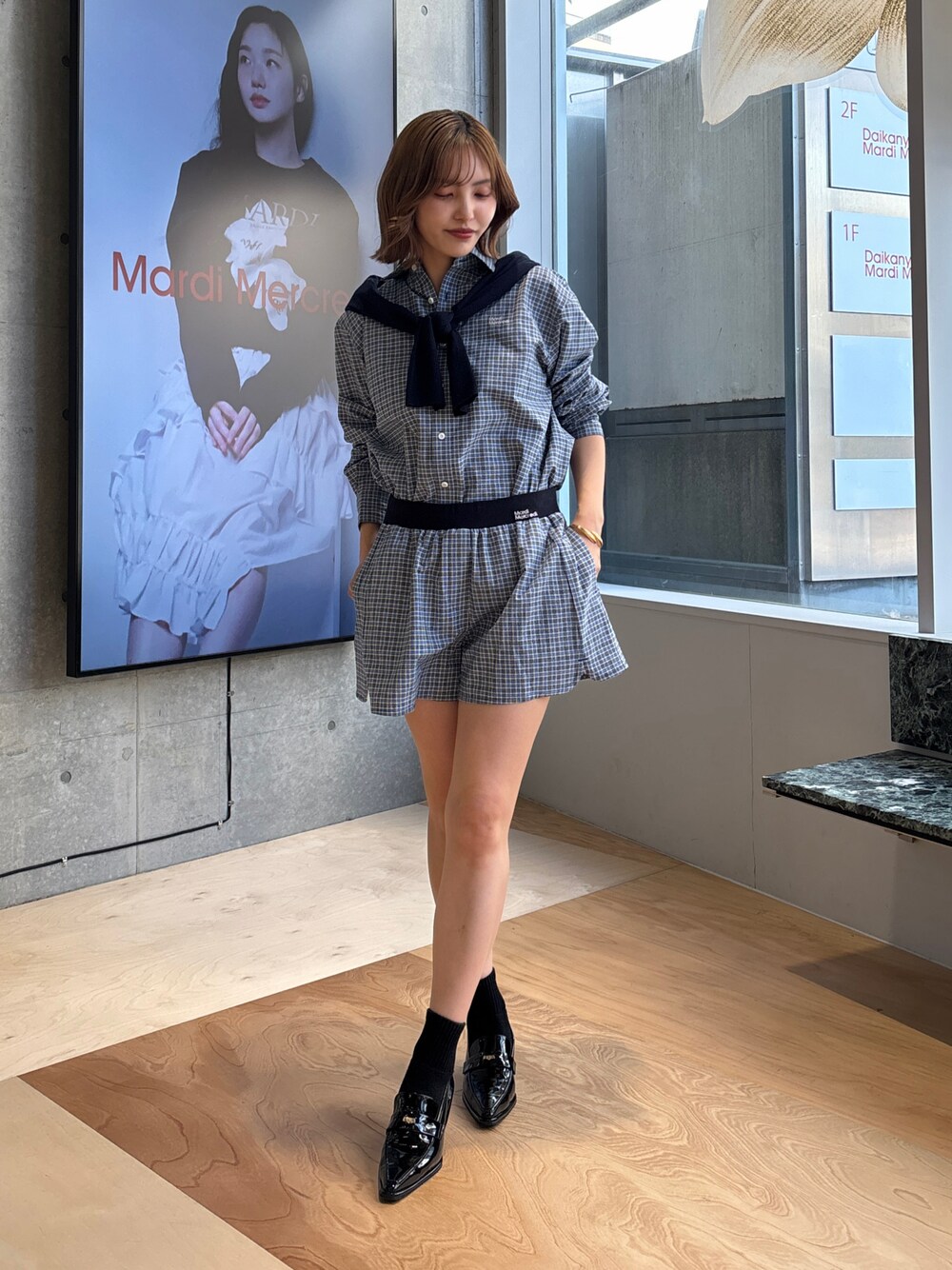 Mardi Mercredi（マルディメクルディ）の「SUMMER WOOL BLENDED
