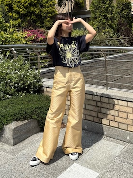 「Mardi Mercredi（マルディメクルディ）のアイテム」を使った、Mardi_Daikanyamaさん（レディース・155cm）の夏コーディネート