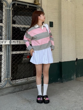 「アイテム（シューズ）」を使った、Mardi_Daikanyamaさん（レディース・155cm）の夏コーディネート