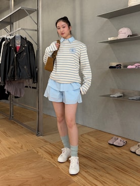 「Mardi Mercredi（マルディメクルディ）のアイテム」を使った、Mardi_Daikanyamaさん（レディース・167cm）の春コーディネート