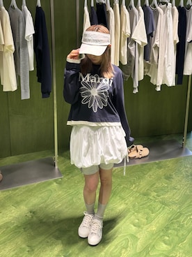 「Mardi Mercredi（マルディメクルディ）のアイテム」を使った、Mardi_Daikanyamaさん（レディース・149cm）の春コーディネート