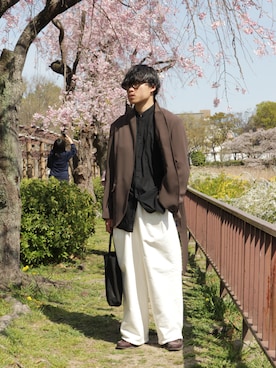 「アイテム（メガネ）」を使った、katsu_fashionさん（メンズ・168cm・20代）の夏コーディネート