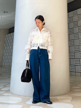 サリーさん(レディース・151cm)の春コーディネート