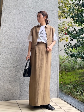 サリーさん(レディース・151cm)の春コーディネート