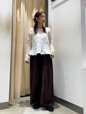 サリーさん(レディース・151cm)の秋コーディネート