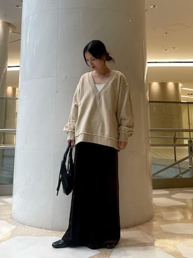 「アイテム（キャミソール）」を使った、riisaaamさん（レディース・151cm）の秋コーディネート