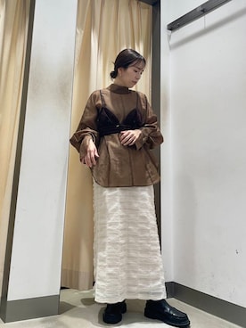 riisaaamさん（レディース・152cm）の秋コーディネート