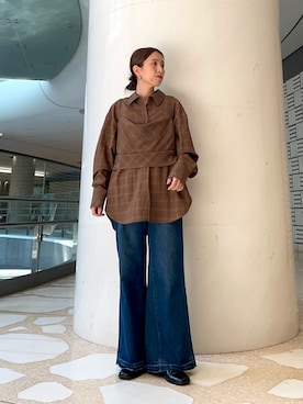 サリーさん(レディース・151cm)の秋コーディネート
