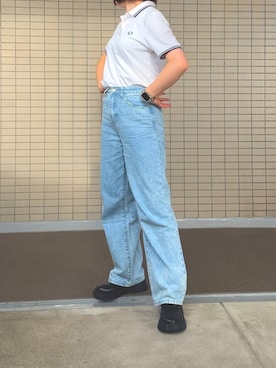 「アイテム（ブーツ）」を使った、nico032さん（レディース・156cm）の夏コーディネート
