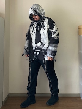 「モードストリート」｜「アイテム（その他アウター）」を使った、dateoさん（メンズ・174cm）の秋コーディネート