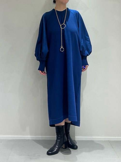 セール】フォルムスリーブコンビニットワンピース（ワンピース  