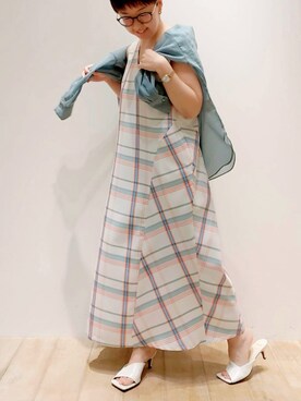 「quartierglam（カルチェグラム）のアイテム」を使った、kana@qualiteさん（レディース・152cm）の春コーディネート