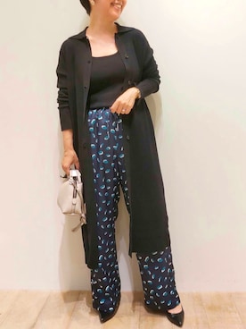 「GIANNI CHIARINI（ジャンニ キアリーニ）のアリファ S（ショルダーバッグ）」を使った、kana@qualiteさん（レディース・152cm・30代）の秋コーディネート