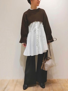 kana@qualiteさん（レディース・152cm）の秋コーディネート