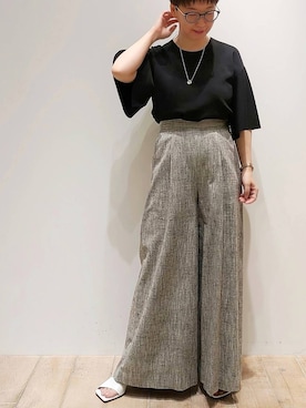 「quartierglam（カルチェグラム）のアイテム」を使った、kana@qualiteさん（レディース・152cm）の春コーディネート