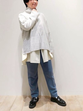 kana@qualiteさん（レディース・152cm）の冬コーディネート