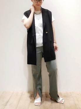 「quartierglam（カルチェグラム）のアイテム」を使った、kana@qualiteさん（レディース・152cm）の春コーディネート