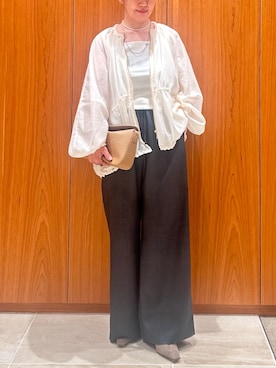 「アイテム（ブルゾン）」を使った、kana@qualiteさん（レディース・152cm）の夏コーディネート