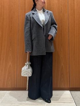 「冬コーデ」｜kana@qualiteさん（レディース・152cm）の冬コーディネート