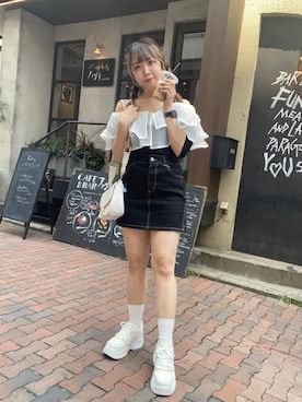 Emi【骨格ウェーブ/ブルベ冬】さん(レディース・152cm)の夏コーディネート