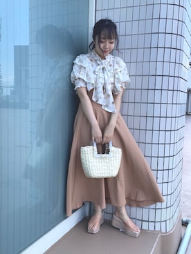 Emi【骨格ウェーブ/ブルベ冬】さん(レディース・152cm)の春コーディネート