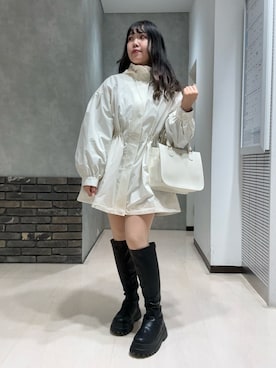 Emi【骨格ウェーブ/ブルベ冬】さん（レディース・153cm）の春コーディネート