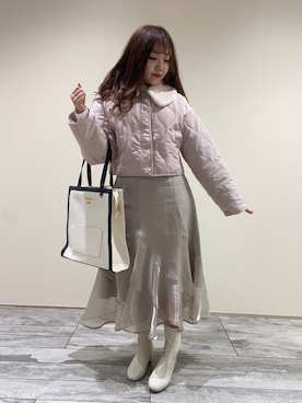 Emi【骨格ウェーブ/ブルベ冬】さん（レディース・152cm）の秋コーディネート