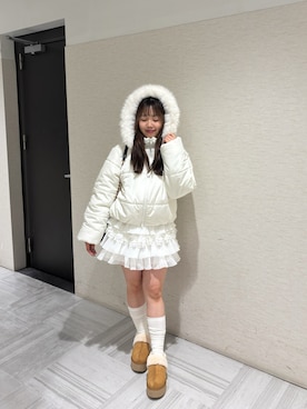 「one after another NICE CLAUP（ワンアフターアナザーナイスクラップ）のアイテム」を使った、Emi【骨格ウェーブ/ブルベ冬】さん（骨格ウェーブ・レディース・153cm）の秋コーディネート