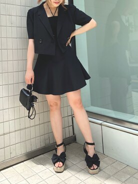 Emi【骨格ウェーブ/ブルベ冬】さん（レディース・152cm）の夏コーディネート