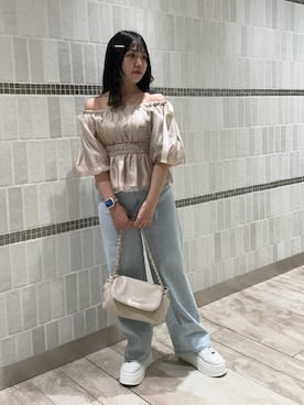 Emi【骨格ウェーブ/ブルベ冬】さん(レディース・153cm)の春コーディネート