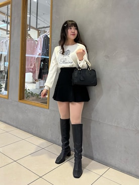 Emi【骨格ウェーブ/ブルベ冬】さん（レディース・153cm）の冬コーディネート