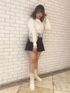 Emi【骨格ウェーブ/ブルベ冬】さん(レディース・152cm)の秋コーディネート