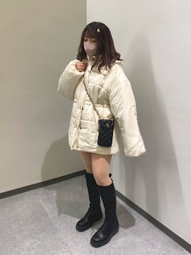 「年始コーデ」｜Emi【骨格ウェーブ/ブルベ冬】さん（レディース・152cm）の冬コーディネート