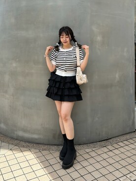 Emi【骨格ウェーブ/ブルベ冬】さん(レディース・153cm)の夏コーディネート