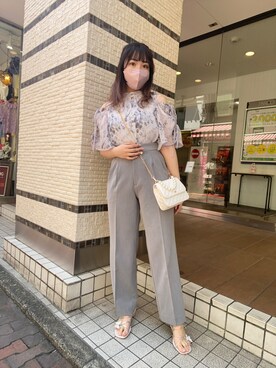 Emi【骨格ウェーブ/ブルベ冬】さん（レディース・152cm）の春コーディネート