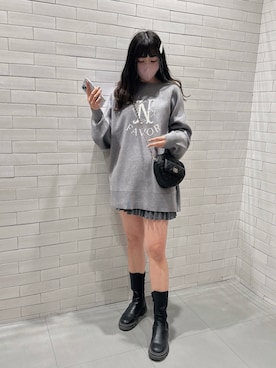 Emi【骨格ウェーブ/ブルベ冬】さん（レディース・152cm）の冬コーディネート