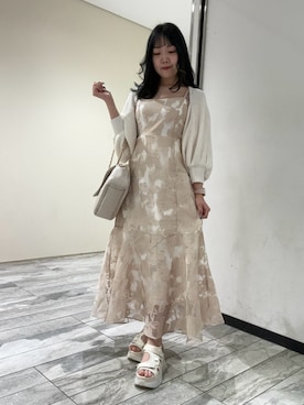 Emi【骨格ウェーブ/ブルベ冬】さん（レディース・153cm）の春コーディネート