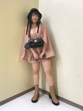 Emi【骨格ウェーブ/ブルベ冬】さん（レディース・152cm）の夏コーディネート