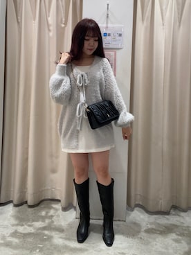 Emi【骨格ウェーブ/ブルベ冬】さん（レディース・152cm）の秋コーディネート