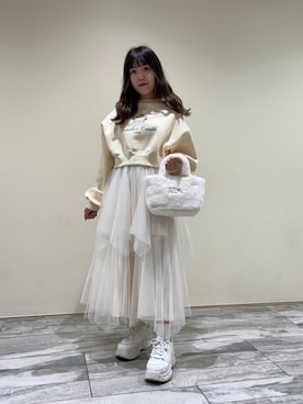 Emi【骨格ウェーブ/ブルベ冬】さん（レディース・152cm）の冬コーディネート